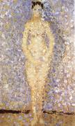 Georges Seurat Standing Female Nude USA oil painting artist